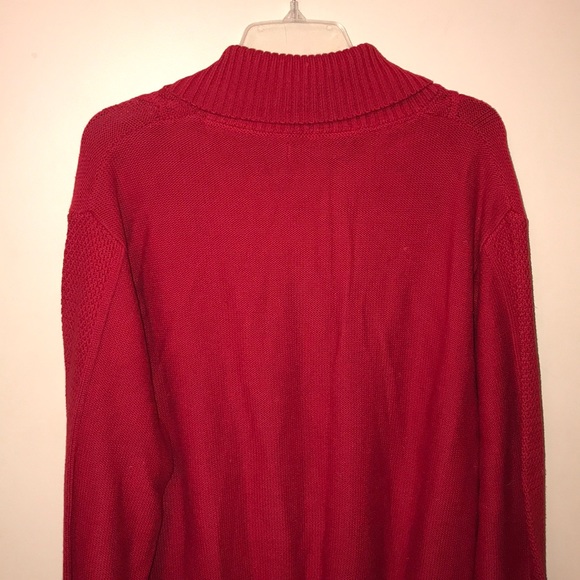 NWOT, Nautica men’s Red sweater. - Picture 6 of 8